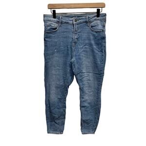 Old Navy Medium Wash Skinny Jeans 10 short